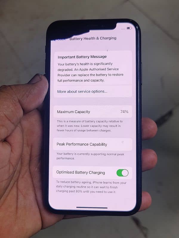 Apple IPhone X 64GB PTA Approved 5