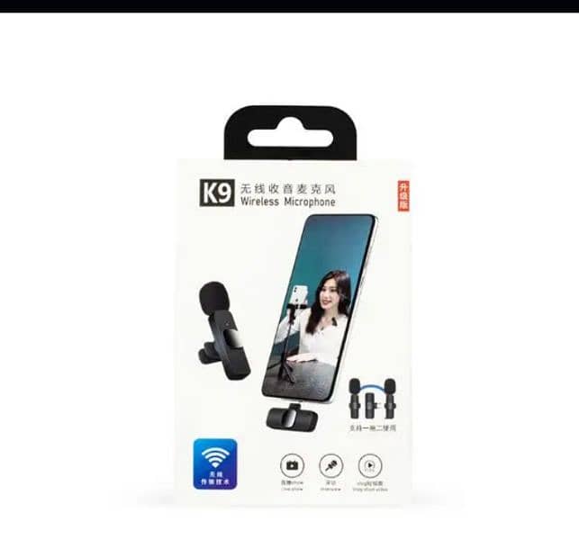 K9 Wireless Microphone For Mobile Type-C & Lightning 4