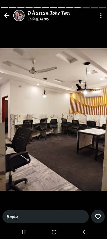 1300 Sq. Feet Commercial furnished Office For Rent 0