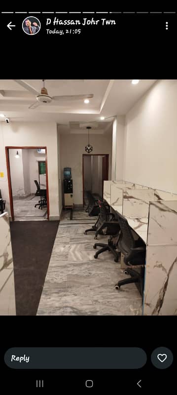 1300 Sq. Feet Commercial furnished Office For Rent 1