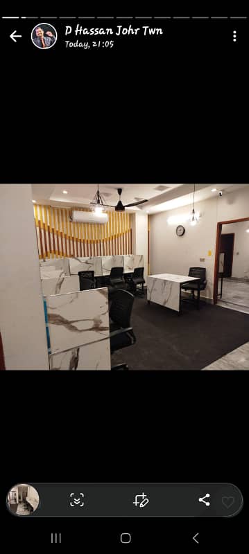 1300 Sq. Feet Commercial furnished Office For Rent 10