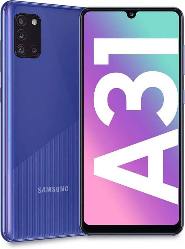 Samsung Galaxy a31 4/128 PTA official proff 2