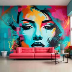 Wall Painting 5 Feet X 4 Feet