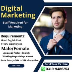 Marketing job