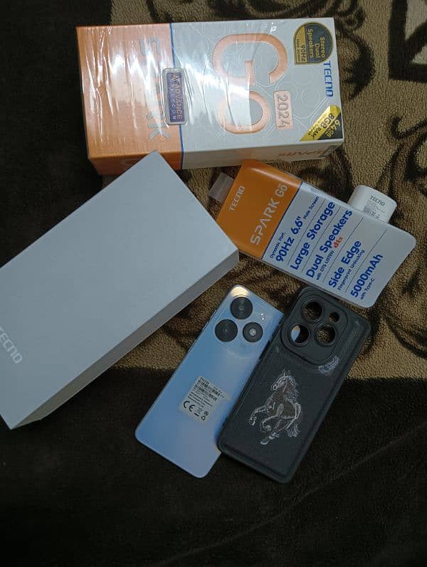 TECNO GO 2024 4+4 64 GB WITH BOX 0