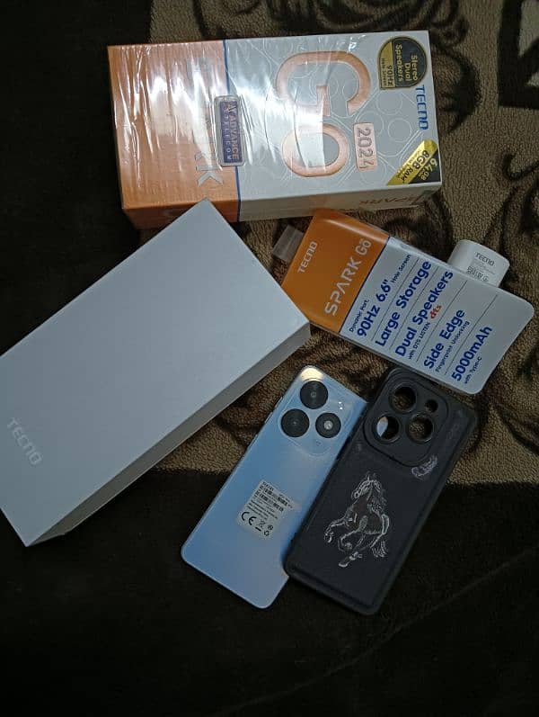 TECNO GO 2024 4+4 64 GB WITH BOX 1