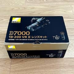 Nikon D7000 18-200mm VR ii Kit Brand New used only once Japan Purchase