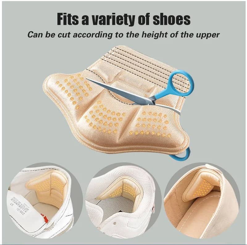 Insole Heel Soft Cushion Pads Adjustable Sticker Shoes Sneaker Patch 2