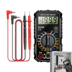 Digital  Multimeter Volt Meter 2000 Counts Voltage Tester