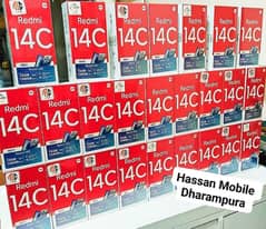 REDMI 14C (6GB/128GB) Fingerprint 5000mAh Battery New Box Pack