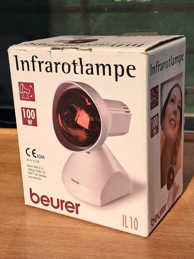 Beurer IL10 Compact Infrared Heat Lamp 100W 0