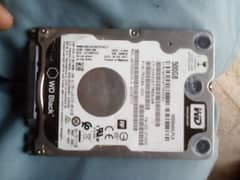 WD laptop Hard disk space 500Gb