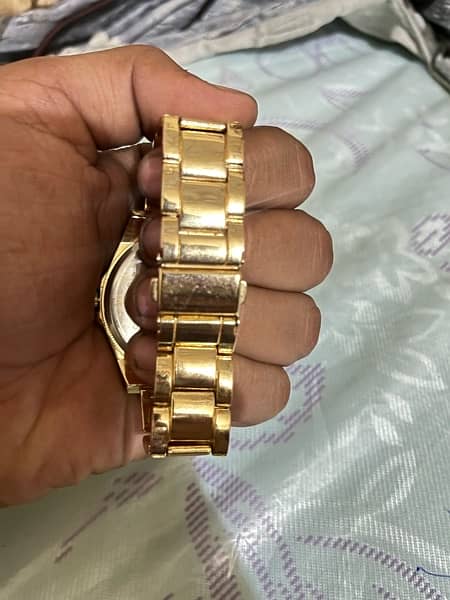 Rolex watch golden 4