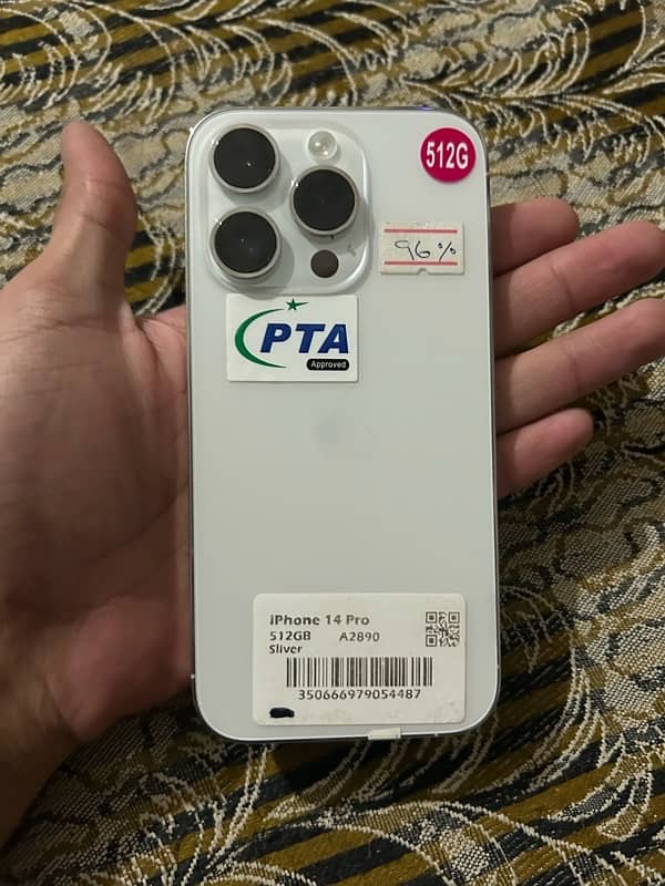 i phone 14 pro 512gb pta approved 0