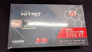 Sapphire Nitro Plus Special Edition Rx 5700 XT 8 GB.