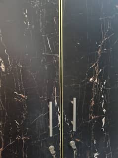 black marble texture , 22inch depth