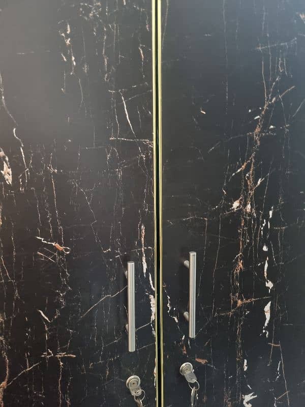 black marble texture , 22inch depth 0