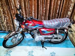 Honda CG 125 2024 11 mahina brand new bike first owner