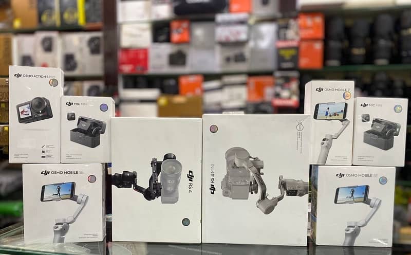 Dji Osmo Action 5 Pro, DJI Mic Mini, Dji Osmo Mobile 7, DJI Rs4 0