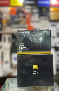 Nikon Z5 Body With 24-70 F/4S Lens (Brand New) Imported