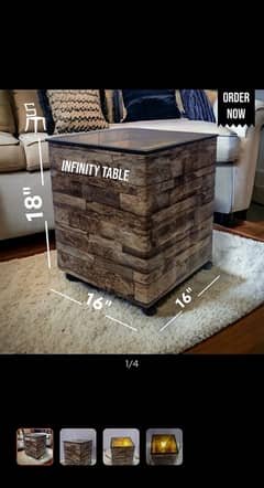 illusion infinity table