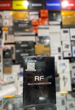 Canon RF 35mm 1.8  MACRO IS STM Lens (Imported, Brand NEW)