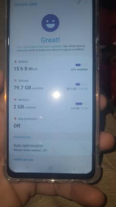 Galaxy a51 6/128 Tft panal minor crack Pta approved