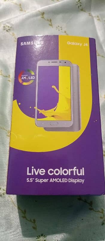 Samsung Galaxy j4 16GB, with box (in new condition) 0