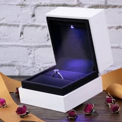 New LED Ring Box Jewellery Box