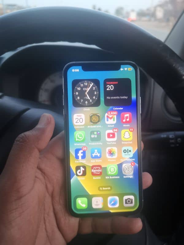 Iphone X 256gb non pta xchnge with android new models 3