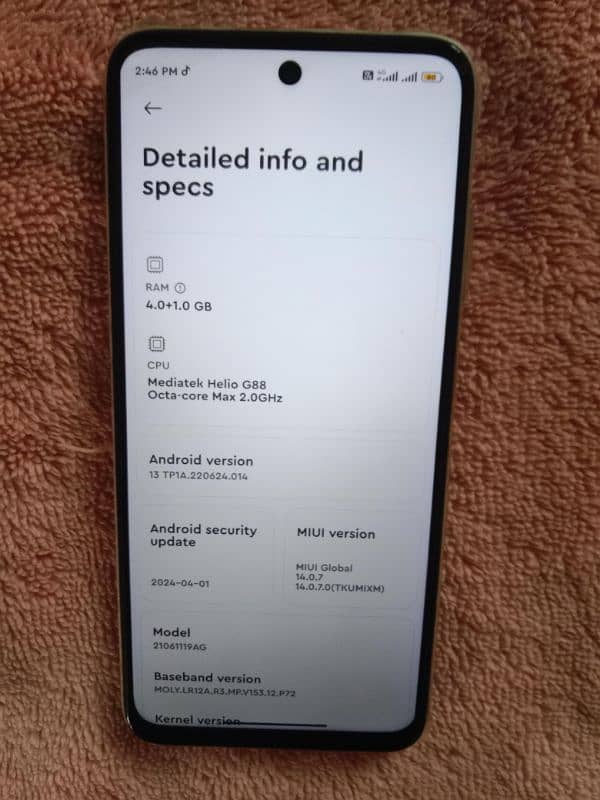 Redmi 10 with original condition &Box 3