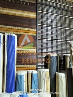 kana chikh window blinds heat prof water proof Bamboo chikh blinds