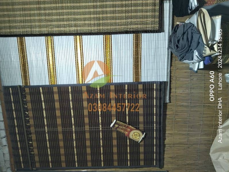 kana chikh window blinds heat prof water proof Bamboo chikh blinds 14