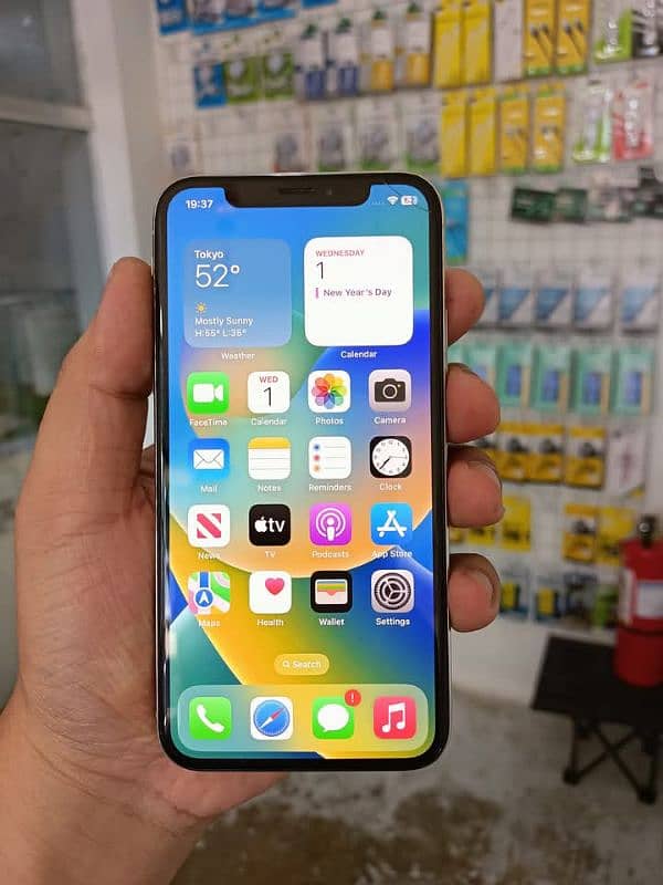 iPhone X 256 GB full box for sale PTA approved 1