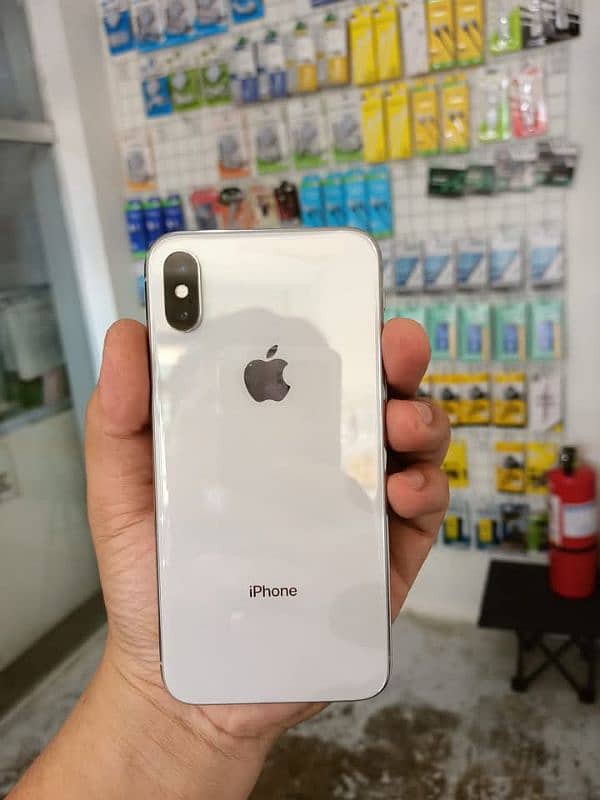 iPhone X 256 GB full box for sale PTA approved 2