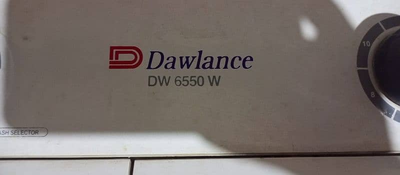 Dawlance double washing machine model Dw 6550W 1