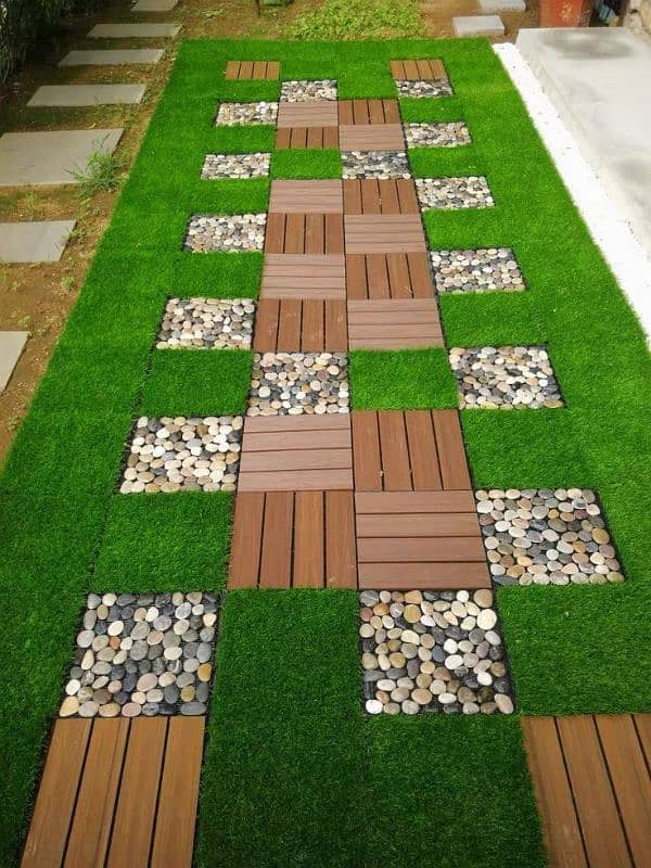 Artificial grass/Duck tile/Flawer plant WhatsApp countct 03335692195 10