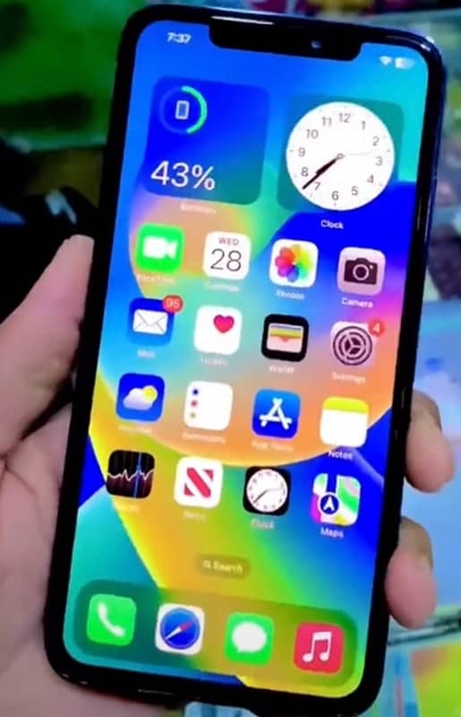 iPhone XS Max bck cmra khrab non pta Face ID disabled 64 Gb back crack 3