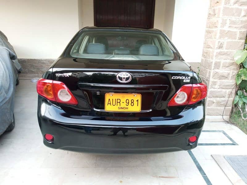 Toyota Corolla XLI 2009 Outclass Condition 2nd Owner in DEFENCE 8