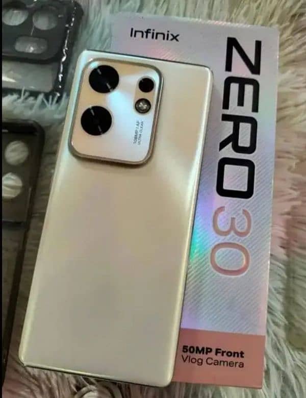 Infinix zero 30 16gb/256gb lush condition 0