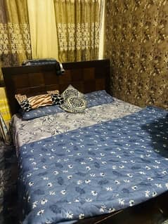 wooden bed urgent sale