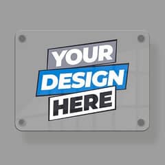 House Name Plates Customized Backlight Boards Flex Boards Decor Boards