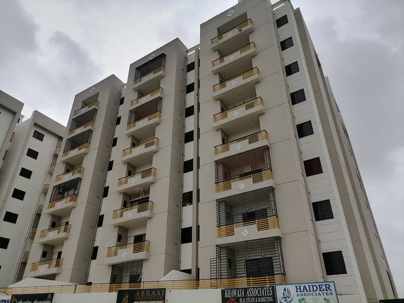 Two Bedroom Drawing And Dinning Flat Available For Rent Of 1450 Square Feet In Safari Enclave Apartments Karachi Near RHIM JHIM TOWER Scheme 33 Karachi 15