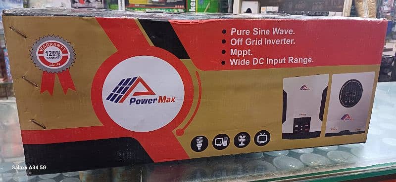 Power Max inverter 5 Kw Wapda Sharing One year warranty 2