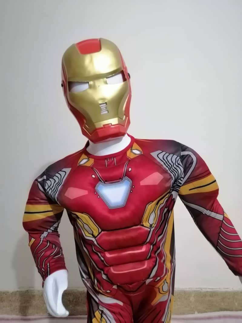 Ironman Muscular Costume For Kids 1