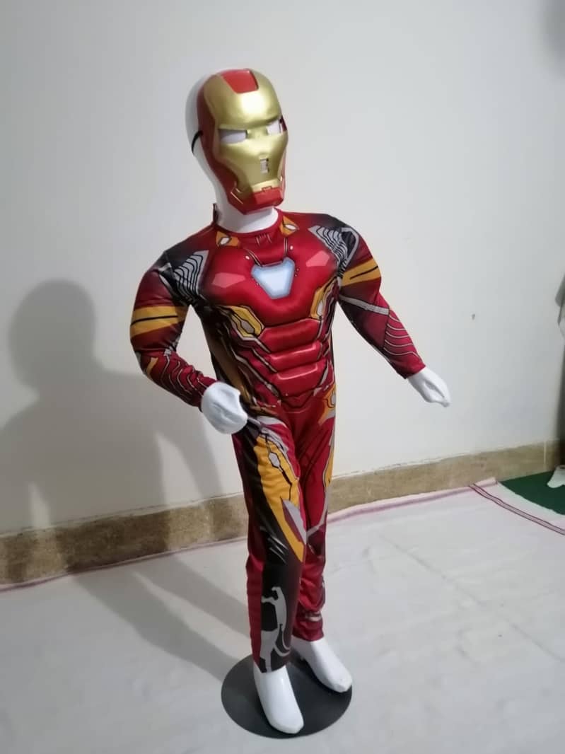 Ironman Muscular Costume For Kids 2