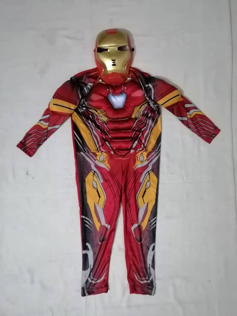 Ironman Muscular Costume For Kids 4