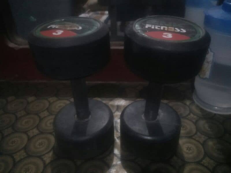 3kg rubber dimmer pair sell and exchange with other items 0