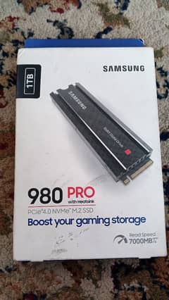 Samsung 980 pro heatsink 1TB SSD