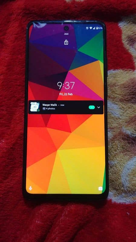 Motorola one 5g in new condition 1